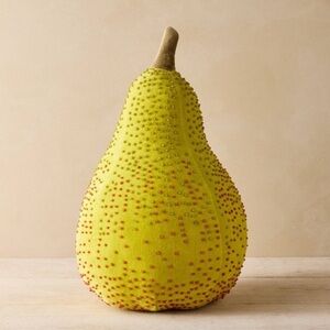 NWT John Derian Pear Pillow Green Beaded Target